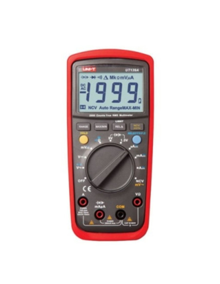 Multimetro digitale con autorange lcd58x36mm retroilluminato
