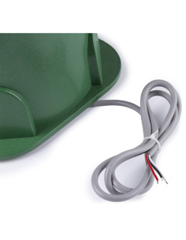 Dffusore da giardino IPX5 30W 100V colore verde