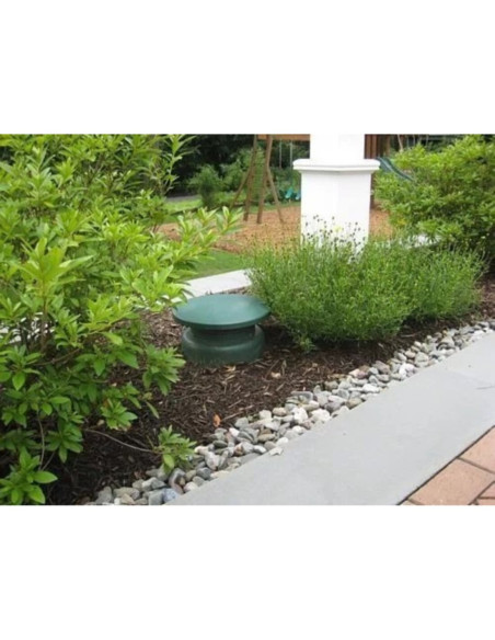 Dffusore da giardino IPX5 30W 100V colore verde