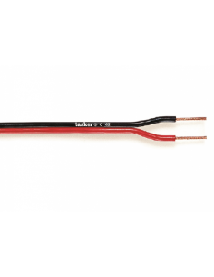 Cavo piattina rosso/nera 2x1,50mm² per casse acustiche