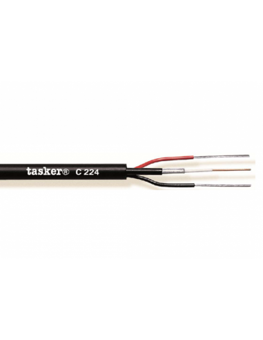 Cavo video 1x0,08 75Ω + 2x0,22mm²