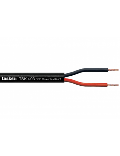 Cavo audio tondo 2x 2,50mm² siliconico LSZH cpr...