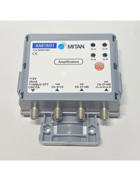 Amplificatore iii/21-40/UHF-k26-30-34-40 10db