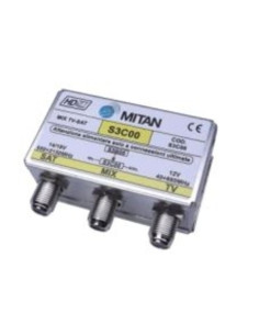 Miscelatore tv/sat/decoder banda iii+s