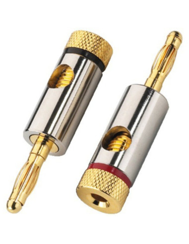 Coppia banane per altoparlanti 4,5mm