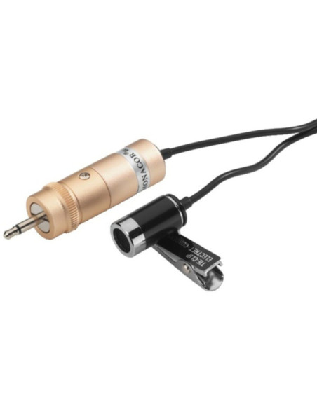 Microfono electret cravatta 1,5V lr44