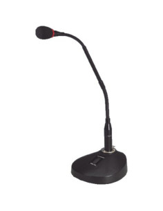 Base microfonica con collo di cigno smontabile