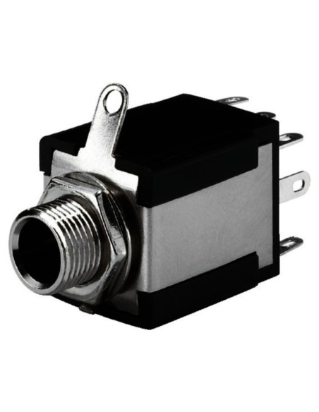 Jack femmina pannello 6,3mm st