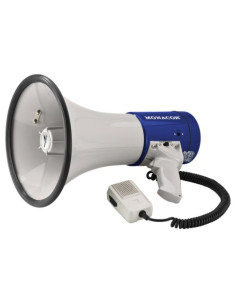 Megafono con microfono a mano 25W 110db