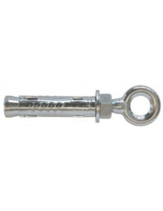 Tassello acciaio con occhiolo 10x47