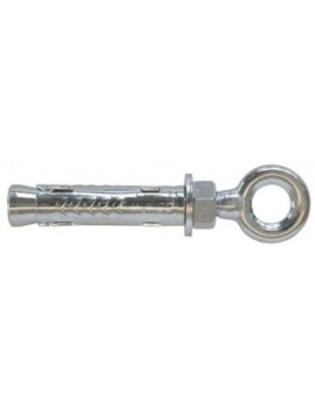 Tassello acciaio con occhiolo 10x47