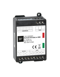 Controller 4ch dmx 12-24v out 4x5a IP20...