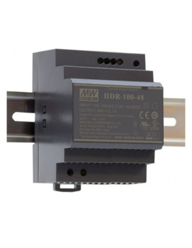 AC/DC din rail 100W 85-264VAC 24VDC 5a ultra slim