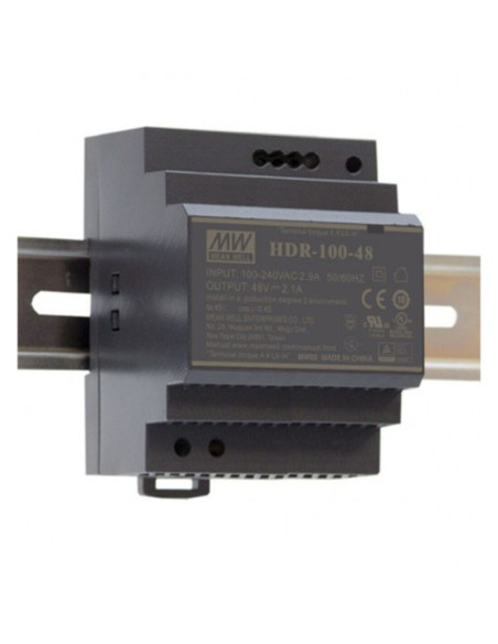 AC/DC din rail 100W 85-264VAC 24VDC 5a ultra slim