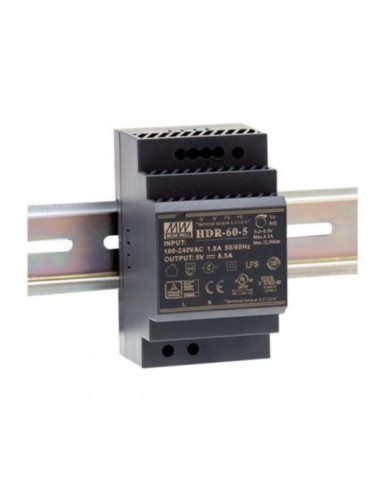 AC/DC din rail 60W 85-264VAC 24VDC 2,5a ultra...