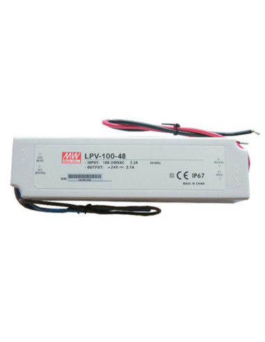Alimentatore AC/DC enclosed LED 48VDC 100W 2,1A...