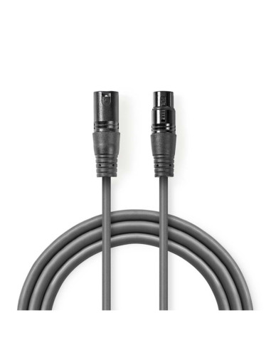 Cavo audio XLR bilanciato M/F 5m