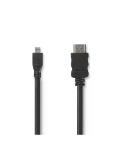 Cavo HDMI/HDMI micro 4k@30hz 1,5m nero 10,2gbps