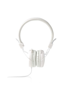 Cuffia filari on-ear bianca con spina jack stereo con...