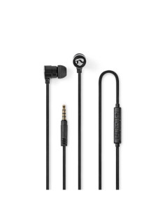 Auricolare con microfono filare 1,5m jack 3,5mm con...