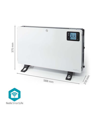 Termoconvettore SmartLife WI-FI 3 livelli...