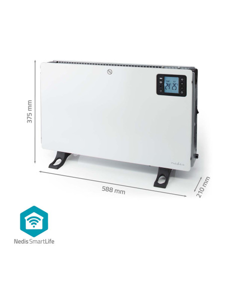 Termoconvettore SmartLife WI-FI 3 livelli 750/1250/200 Watt