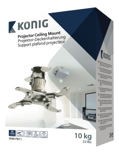 Supporto da soffitto 7,8cm 10kg