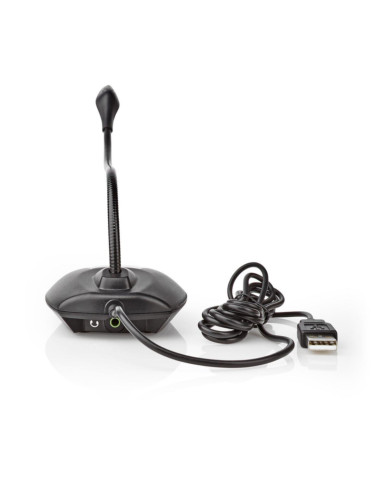 Microfono USB da tavolo con interruttore e...