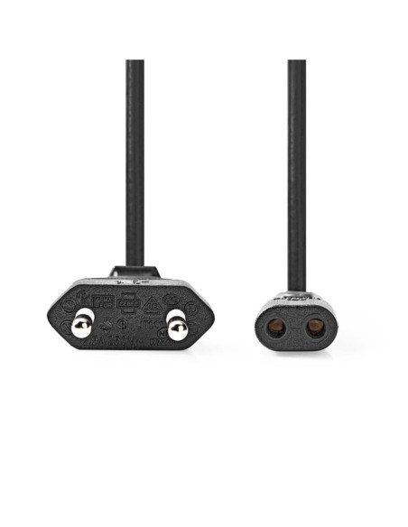 Cavo alimentazione iec-320-c1 2m nero