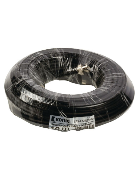 Cavo coax rg59 10m BNC + alimentazione
