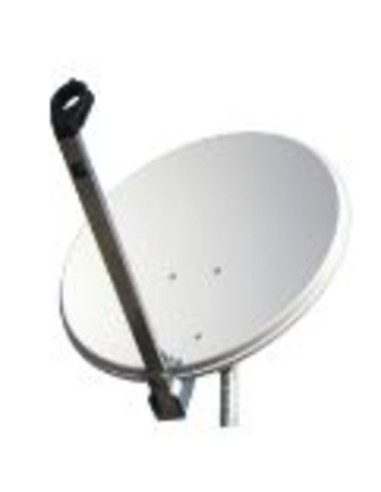 Parabola ⌀80cm acciaio bianca con braccio...