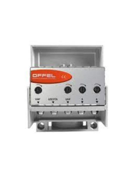 Ampli palo 4in v/21-40/42-60/21-60 20db regol 120dBµV alim 12V 5G