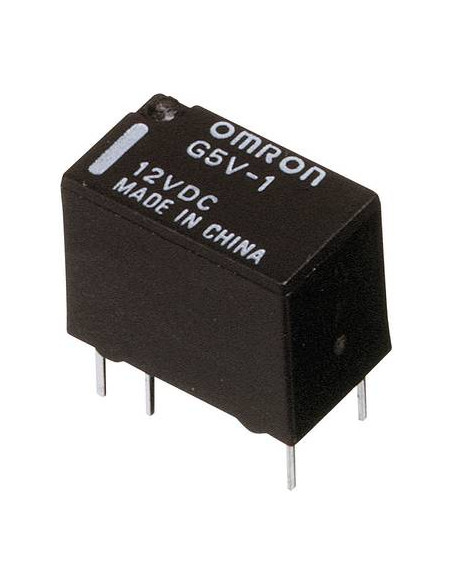 Rele' elettromagnetico 12V SPDT max 125VAC 0,5A / 24VDC 1A