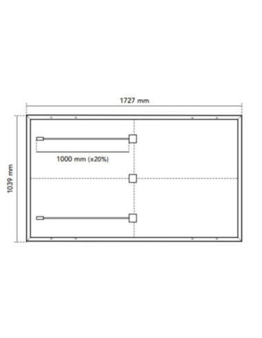 Modulo fotovoltaico 400W monocristallino 120cl...