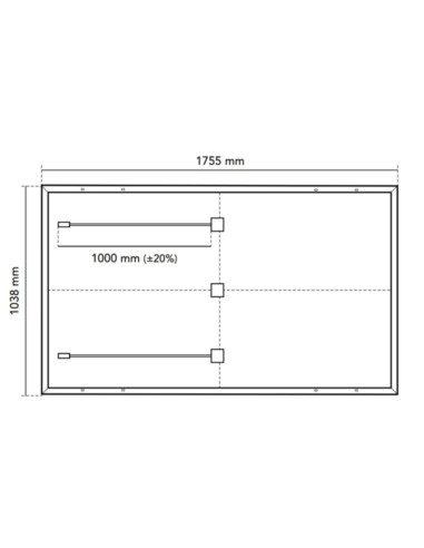 Modulo fotov 375W monocristallino 120cl...