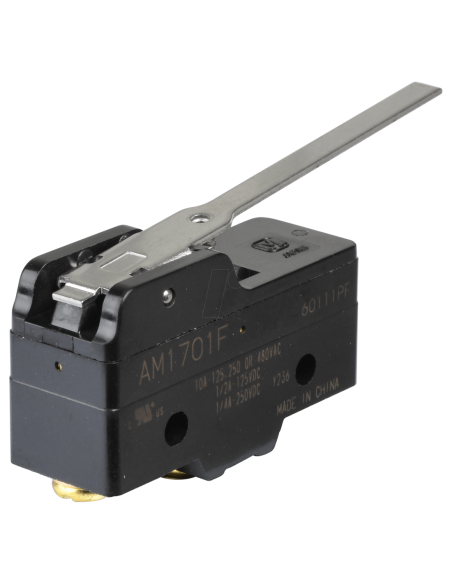 Microswitch base a vite leva rigida