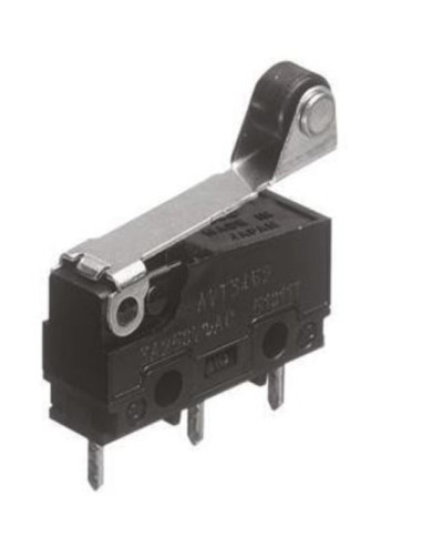 Microswitch da circuito stampato con rotella