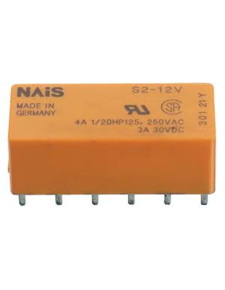 Rele' Panasonic polarizzato 24VDC 4no 250VAC 4A