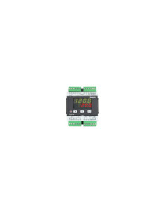 Regolatore din rail multi setpoint univ. 2out ssr  4-20...
