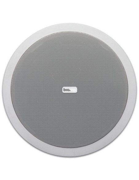 Diffusore da incasso circolare 2vie 8" 20W/100V - 100W/16Ω bianco IP54