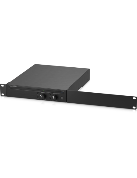 Amplificatore audio 2x60w regolabili mono/stereo  70/100v 4/8Ω