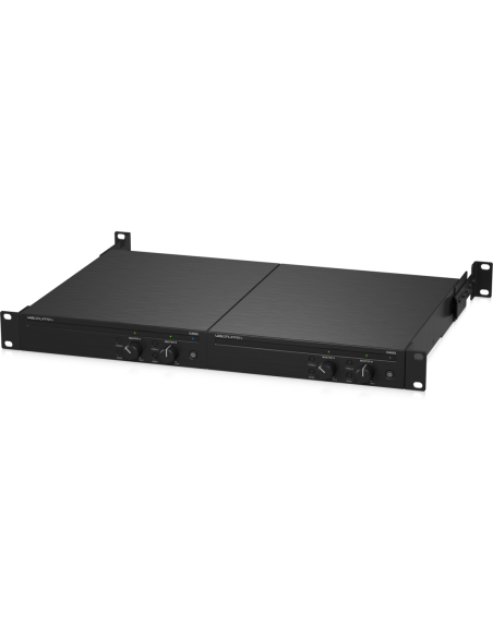 Amplificatore audio 2x60w regolabili mono/stereo  70/100v 4/8Ω