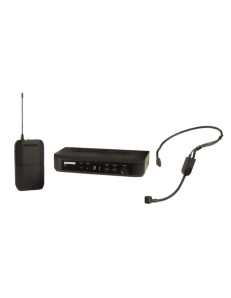 Kit ricevitore blx4 + trasmettitore bodypack blx1+microfono pga31 banda k14