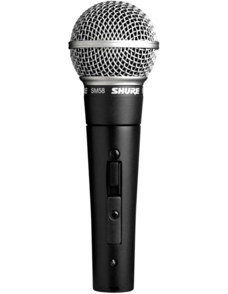 Microfono per voce dinamico cardiode con  interruttore