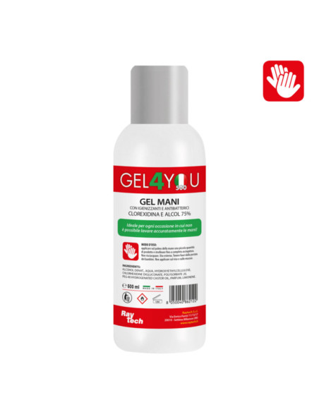 Gel igienizzante per mani 400ml
