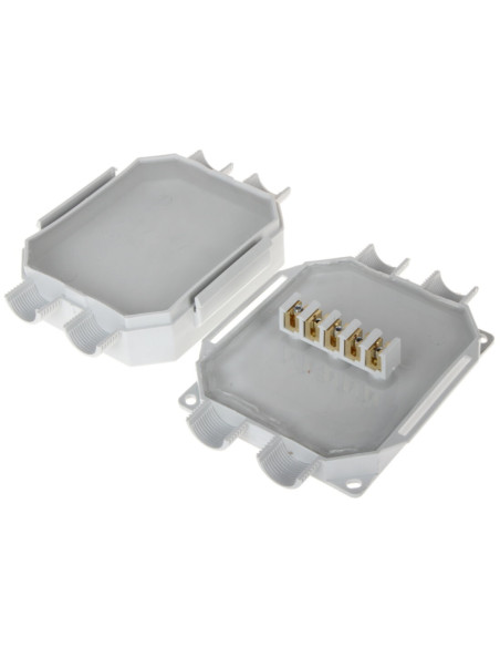 Cassetta di giunzione ip68 4 ingressi x cavi diam 16mm