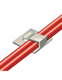 Clip cavi autoadesiva art. 460302 16x12,5x16x8,7