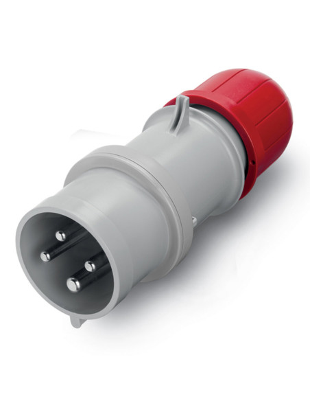 Spina dritta 3p+t 16A 380/415VAC