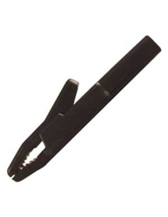 Coccodrillo isolato 80,5mm c/foro nero