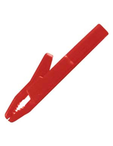 Coccodrillo isolato 80,5mm c/foro rosso